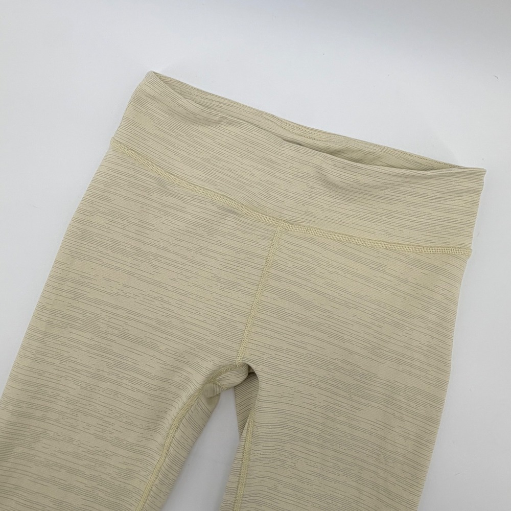 Outdoor Voices Leggings Womens S Beige Space Dye High Rise Activewear Tights